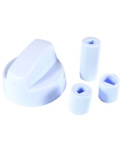 Universal White Cooker Control Knob