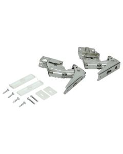 HINGEKIT6 Compatible Built In Fridge & Freezer Hinge Set