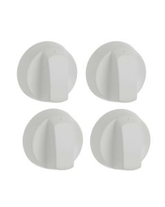 KNB36X4 Universal White Cooker Control Knobs (4)