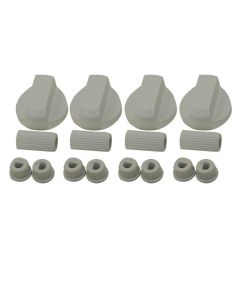 UN14130 Universal White Cooker Control Knob Set
