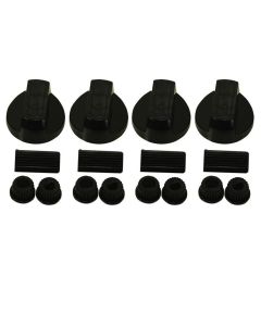 UN14131 Universal Black Cooker Control Knob Set