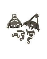 Q88421AS Compatible Dishwasher Basket Bearing Repair Kit